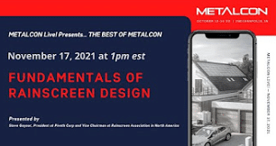 metalcon live fundamentals of rainscreen design