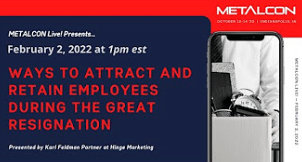 metalcon live attract and retain employees